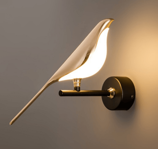 Luminária de Parede Pássaro Nórdico - Ápice do Lar